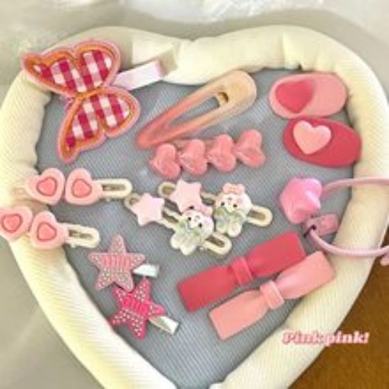 图片 粉红色发夹