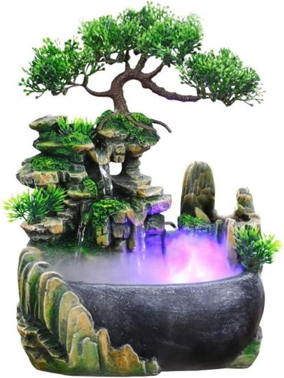 图片 合金搪瓷彩色水钻风景工艺品